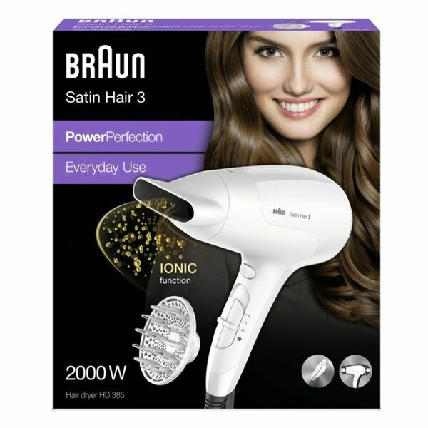 BRAUN Satin Hair 3 - HD 385 vysoušeč vlasů porovnat ceny