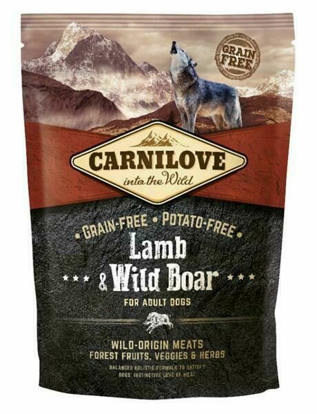 Carnilove Dog Adult Lamb & Wild Boar Grain Free 1.5 kg porovnat ceny