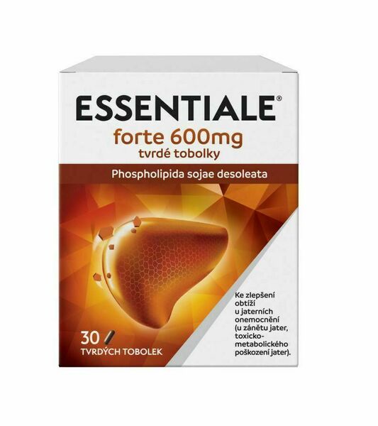 Essentiale forte 600 mg 30 tvrdých tobolek porovnat ceny