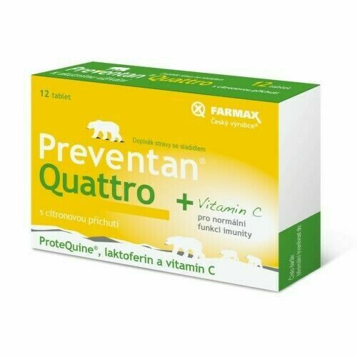 Preventan Quattro citron.přích.tbl.12 porovnat ceny