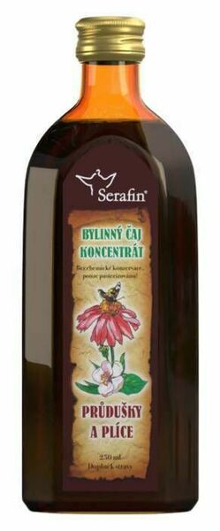 Serafin Čajový koncentrát Průdušky a plíce 250ml porovnat ceny