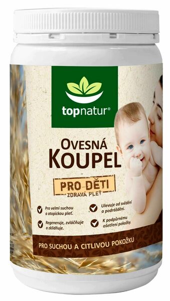Topnatur Ovesná koupel pro děti 350g porovnat ceny