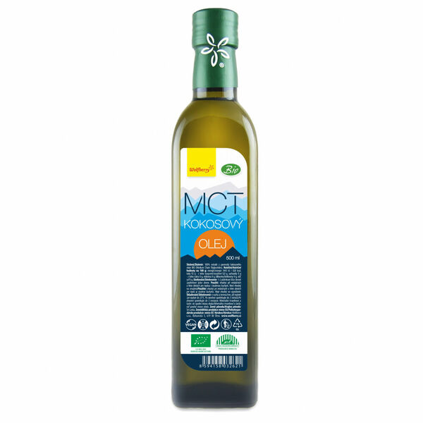 WOLFBERRY Kokosový olej MCT BIO 500 ml porovnat ceny
