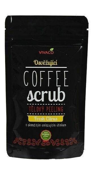 Vivaco Coffee Scrub - tělový peeling Fresh Citrus 100g porovnat ceny