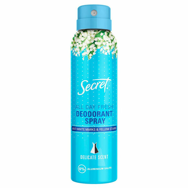 SECRET Deodorant sprej Delicate 150 ml porovnat ceny