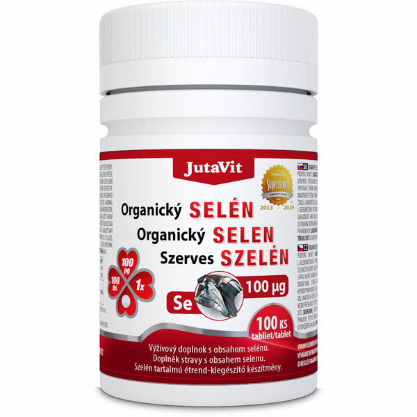 JUTAVIT Organický selen 100 μg 100 tablet porovnat ceny