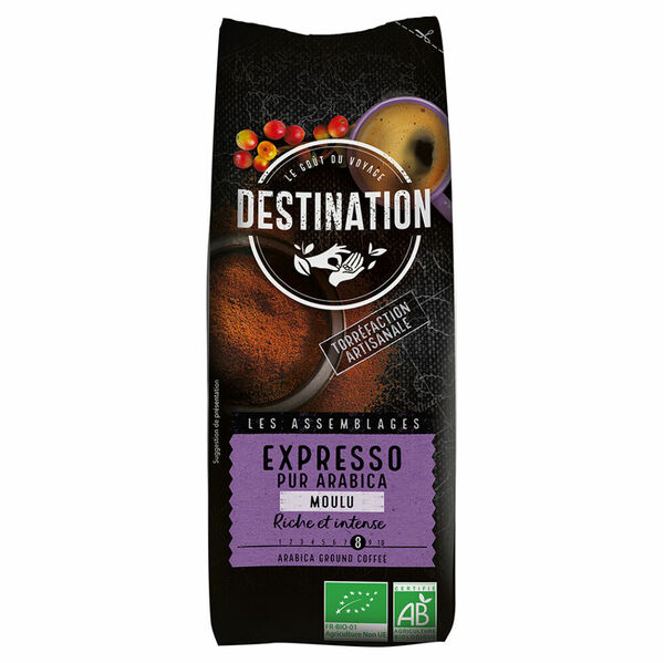 DESTINATION Káva mletá espresso BIO 250 g porovnat ceny