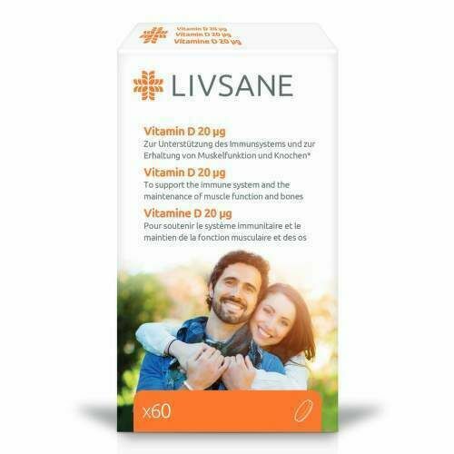 LIVSANE Vitamin D vysoká dávka 60ks porovnat ceny