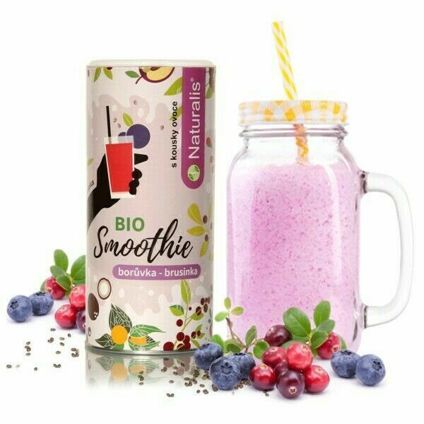 Smoothie Naturalis  BIO Smoothie Borůvka+Brusinka 180g porovnat ceny