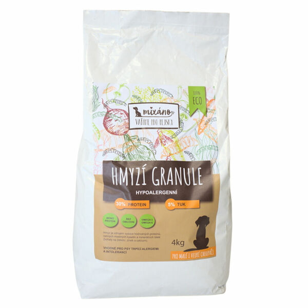 MIXÁNO Hmyzí granule pro psy 1 kus, Hmotnost balení: 10 kg porovnat ceny