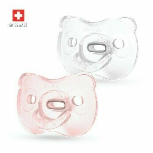 Medela Baby Měkký celosilikonový dudlík girl 0-6m 2ks porovnat ceny