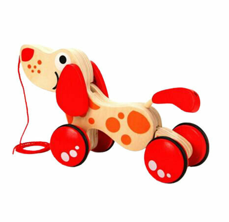 Hape Tahací pejsek na kolečkách porovnat ceny