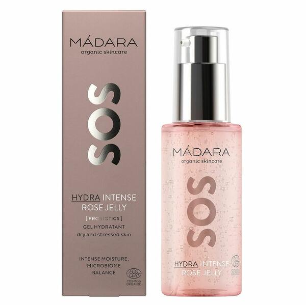 MÁDARA SOS Hydra Intenzivní hydratační hyaluronový gel s růžovou vodou 75 ml porovnat ceny