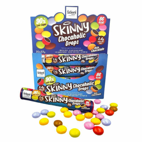 Skinny  Chocaholic Drops milk chocolate porovnat ceny