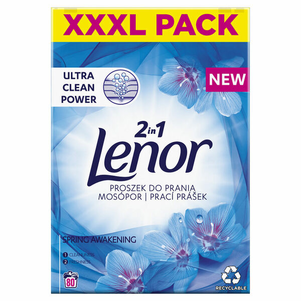 LENOR Spring Awakening Prací prášek Box 80 praní 5,2 kg porovnat ceny
