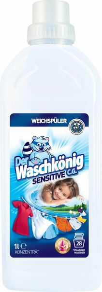 Der Waschkönig Aviváž Sensitive bílý (28 dávek) 1l porovnat ceny