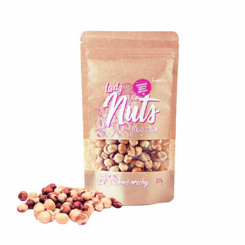 LadyLab  LadyNuts LÍSKOVÉ OŘÍŠKY 100g porovnat ceny