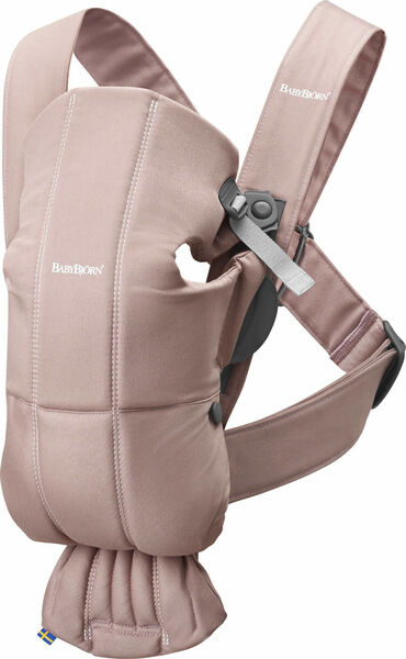 BabyBjörn Nosítko Mini Dusty Pink Cotton růžové porovnat ceny