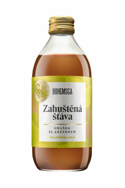 Bohemsca Zahuštěná šťáva Hruška se zázvorem 330ml porovnat ceny