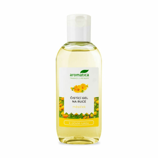 AROMATICA Čistící gel na ruce měsíček 75ml porovnat ceny