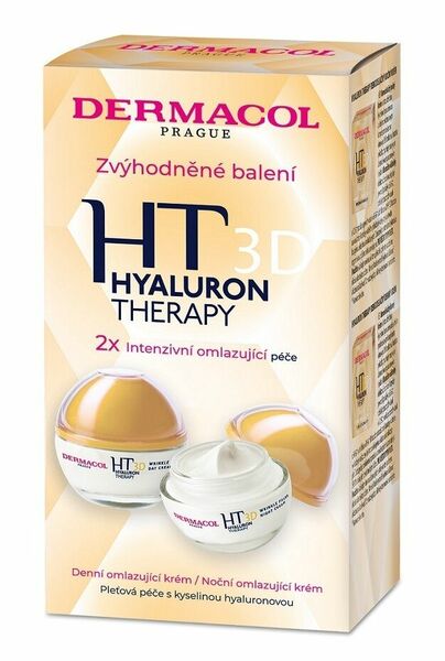 Dermacol Duopack HT3D denní + noční krém 2x50ml porovnat ceny