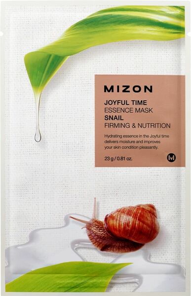 Mizon Joyful Time Essence Mask Snail Vyživující plátýnková maska se zpevňujícím účinkem 23g porovnat ceny