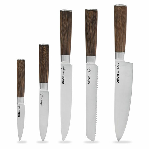 ORION Sada kuchyňských nožů Wooden 5 kusů porovnat ceny