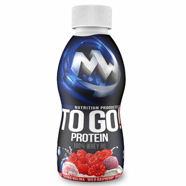 MAXXWIN Protein TO GO! 100% whey 80 příchuť divoká malina 25 g porovnat ceny