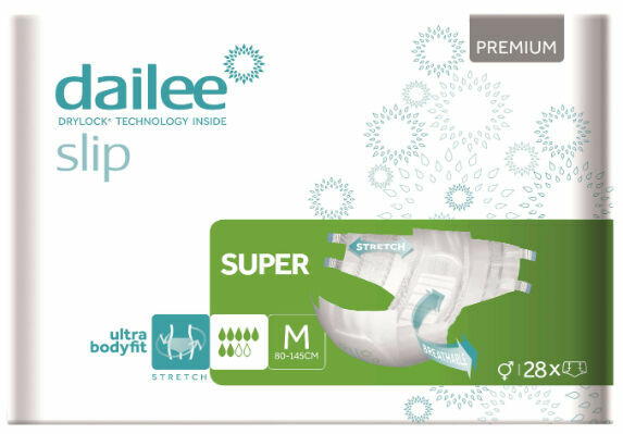 Dailee Zalepovací kalhotky Slip Premium Super M 28ks porovnat ceny