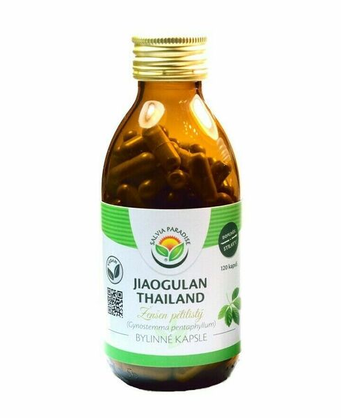 Salvia Paradise Ženšen pětilistý Jiaogulan Thailand 120 kapslí porovnat ceny