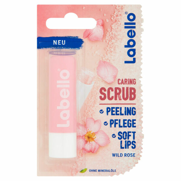 LABELLO Wild Rose Pečující peeling na rty 5,5 ml porovnat ceny
