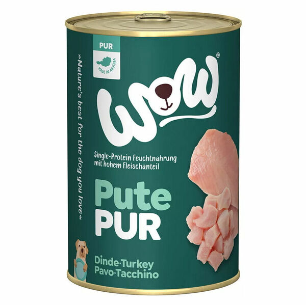 WOW Krocan monoprotein PUR konzerva pro psy 400 g porovnat ceny