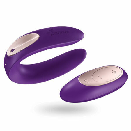 Satisfyer Vibrátor pro páry Partner Toy Plus Remote fialový porovnat ceny