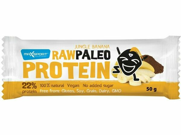 MaxSport RAW PALEO PROTEIN Jungle Banana 50g porovnat ceny