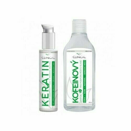 Clinical Keratin Kúra 100ml+kofeinový šampon 250ml porovnat ceny