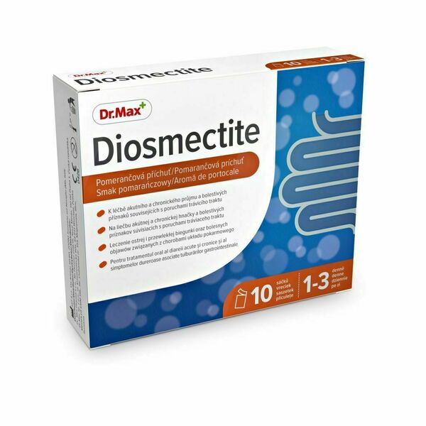 Dr. Max Diosmectite 10 sáčků porovnat ceny