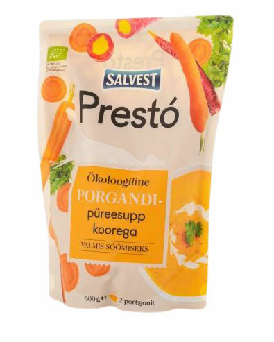 Salvest Prestó BIO Polévka z mrkve a smetany 600g porovnat ceny