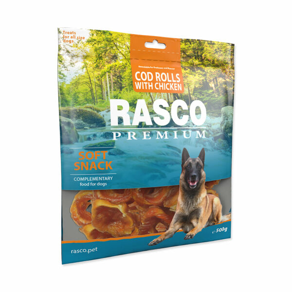 Rasco Premium Tresčí rolky obalené kuřecím 500 g porovnat ceny