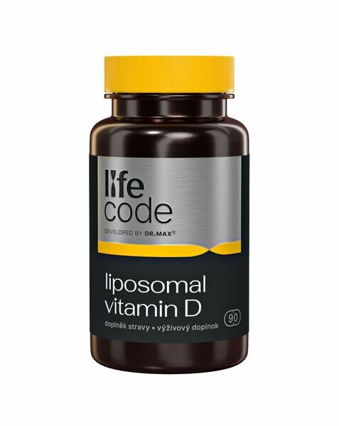 Dr. Max Life Code Liposomal Vitamin D 90 kapslí porovnat ceny