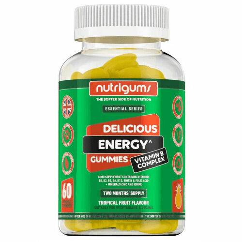 Nutrigums Energy Vitamin B Complex gummies 60ks porovnat ceny