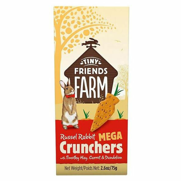 SUPREME Tiny Farm snack mega crunchers králík 3 kusy 75 g porovnat ceny