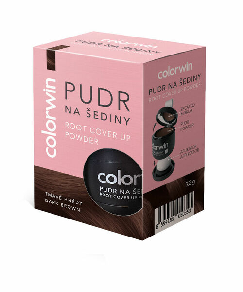Colorwin Pudr na šediny tmavě hnědý 3,2g porovnat ceny