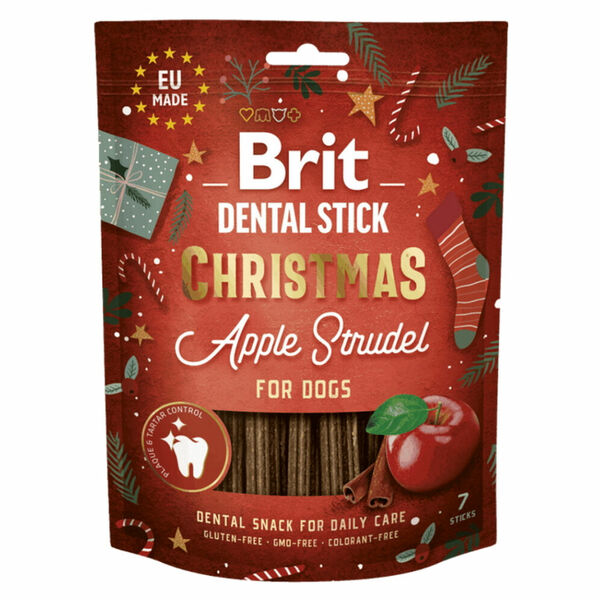 BRIT Dental Stick Christmas Apple strudel 250 g porovnat ceny