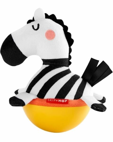 SKIP HOP ABC&ME Hračka Wobble Zebra se zvukem zvonění 3m+ porovnat ceny