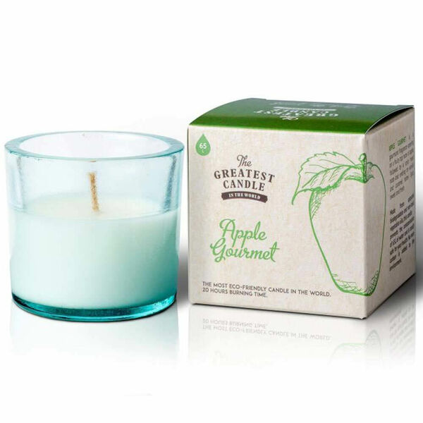 THE GREATEST CANDLE IN THE WORLD Vonná svíčka ve skle Jablko 75 g porovnat ceny
