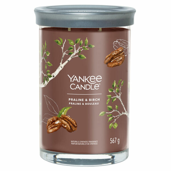 YANKEE CANDLE Signature Tumbler velký Praline & Birch 567 g porovnat ceny