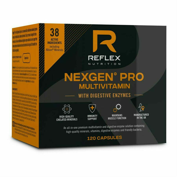 Reflex Nutrition  Nexgen® PRO + Digestive Enzymes 120kapslí porovnat ceny