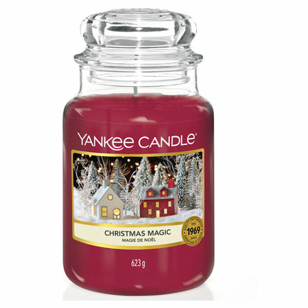 YANKEE CANDLE Classic Vonná svíčka velká Christmas Magic 623 g porovnat ceny