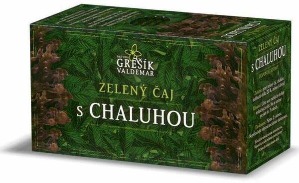 Grešík Zel. čaj s chaluhou n.s. 20x1.5g přebal porovnat ceny