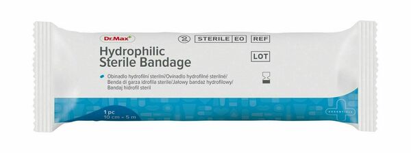 Dr.Max Hydrophilic Sterile Bandage 10 cm x 5 m 1 ks porovnat ceny